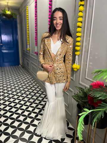 Indo - Western Jacket Set Indo - Western Jacket Set