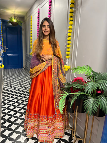 Anarkali Suit with digital print dupatta Anarkali Suit with digital print dupatta