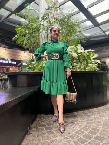 A-Line Frill Dress A-Line Frill Dress