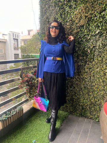 Open Sleeves Top With Skirt Open Sleeves Top With Skirt