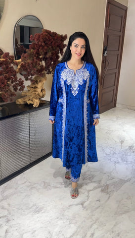 Velvet noori choga set