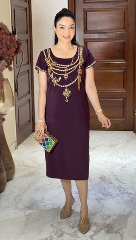 Jewel Embellished Dress