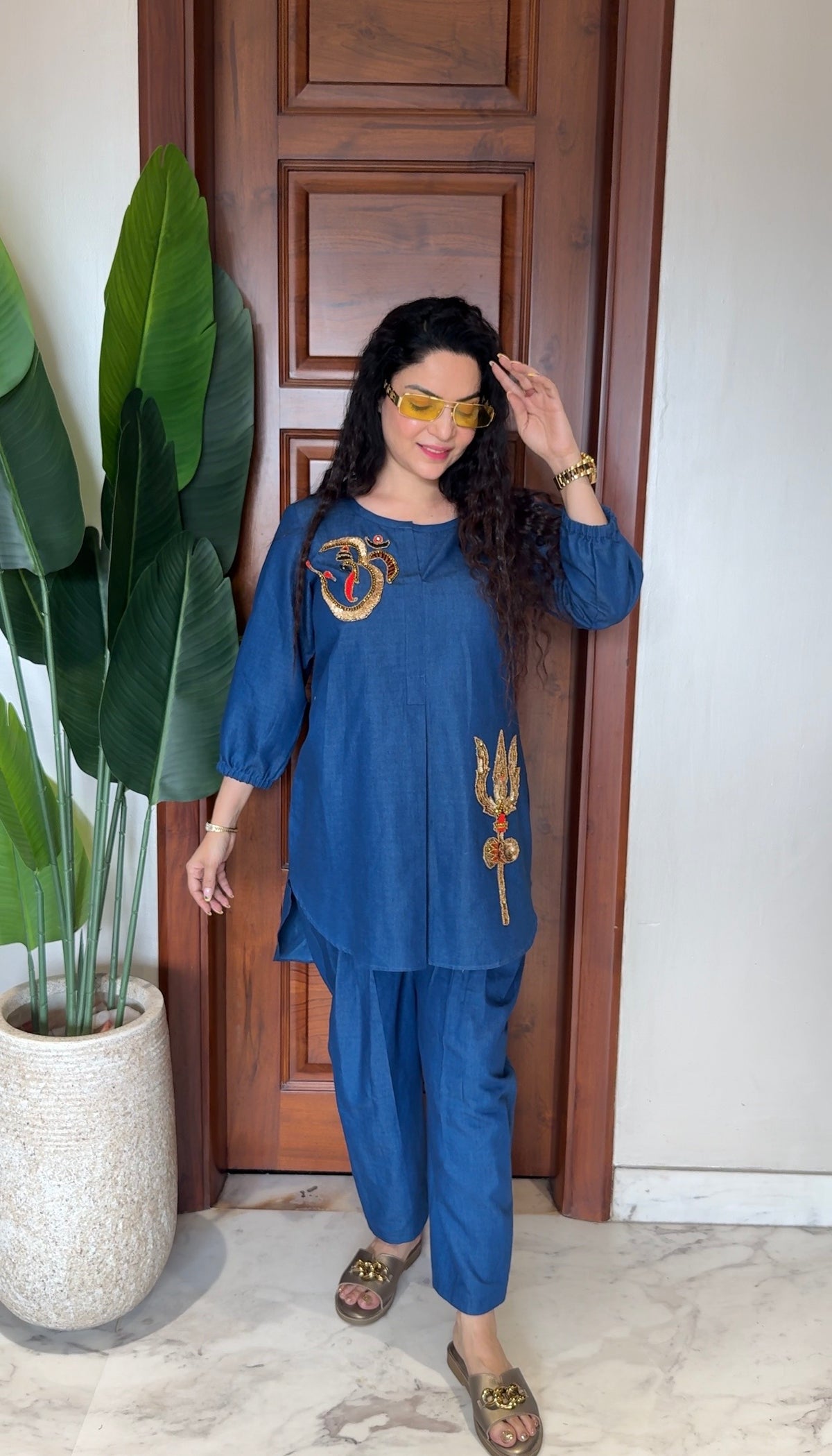 Denim OM coord set