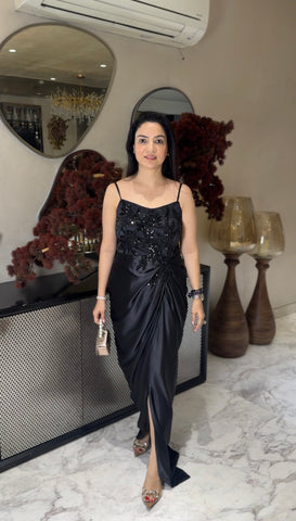 Drape gown