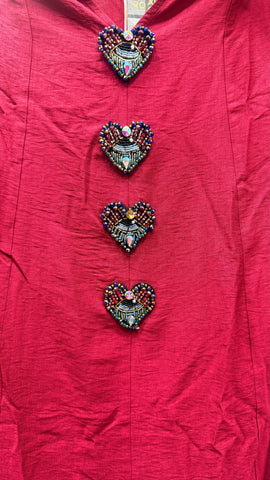 Heart A-Line Dress