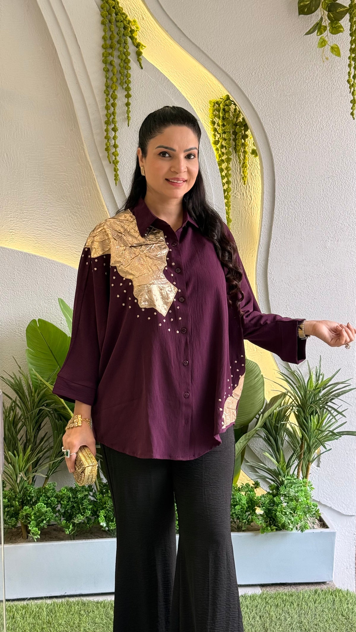Appliqué Work Shirt