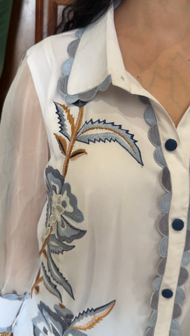Embroidered shirt