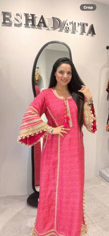 Bandhani Long Kurta