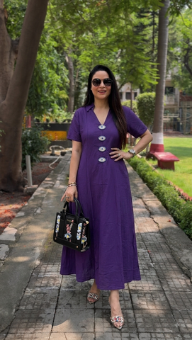 Evil Eye A-Line Dress
