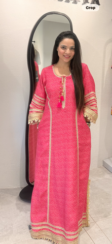 Bandhani Long Kurta