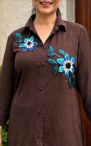 Flower Handwork Co-ord set