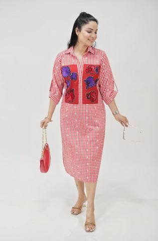 Check Dress