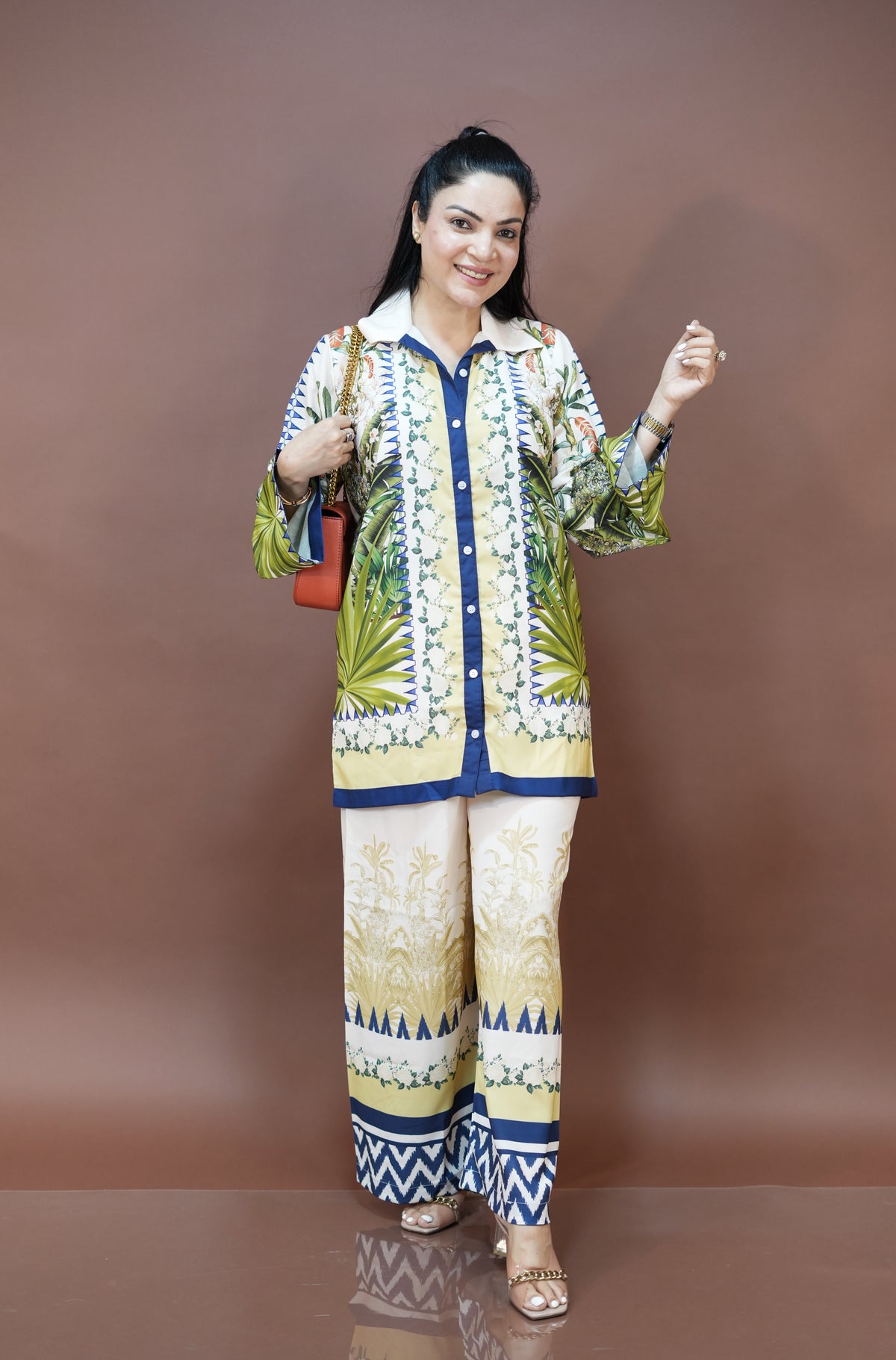 Summer printed coord set