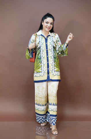 Summer printed coord set