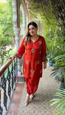 Dabka Embroidered Suit