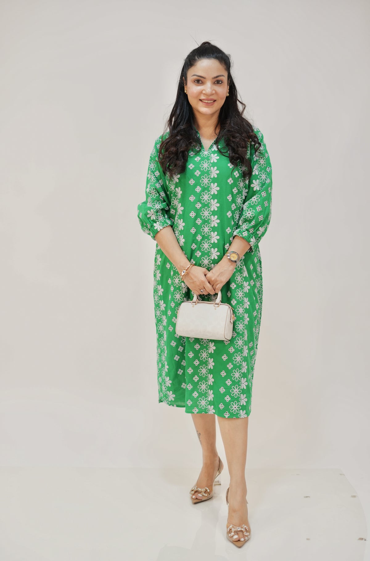 Cotton chicken dress