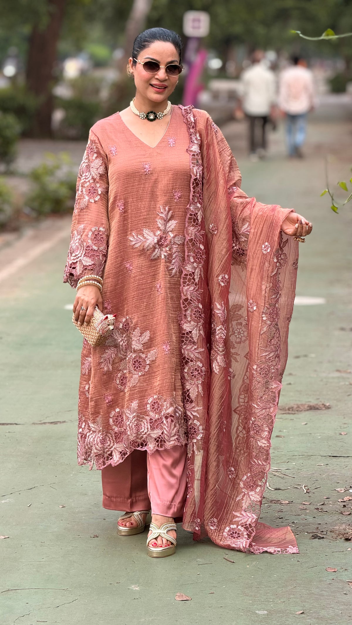 Pakistani Cut Work Suit
