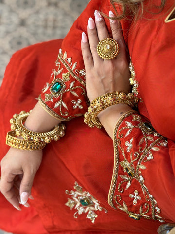 Dabka Embroidered Suit