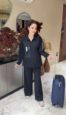 Satin pocket Hosiery Travel set