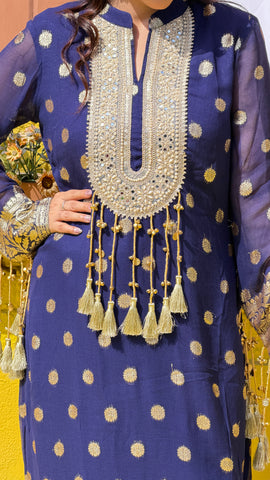 Ghungroo Long Kurta