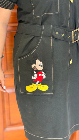 Mickey Mouse Denim Dress