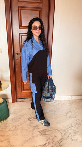 Travel denim coord set