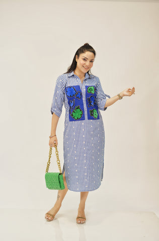 Check Dress