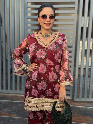Floral elegance Coordset