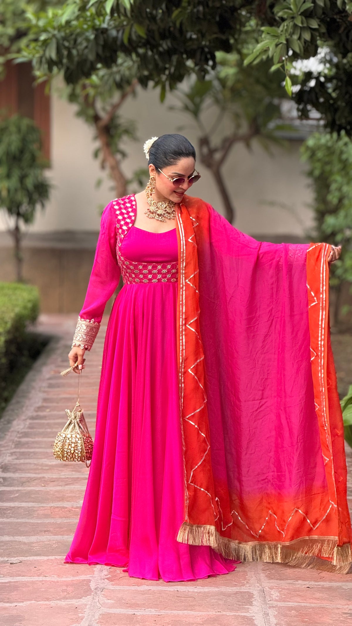 Koti Style Anarkali Suit