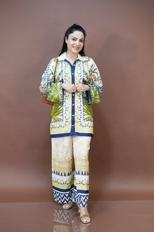 Summer printed coord set