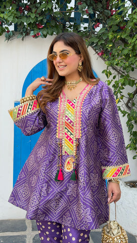 Bandhani Coordset