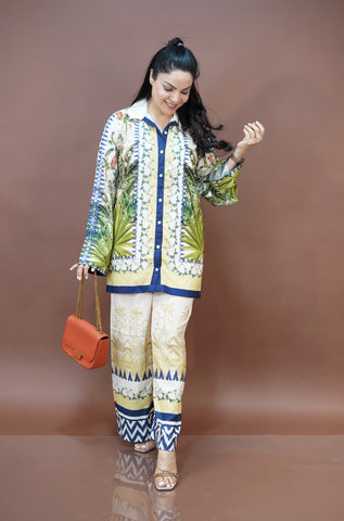 Summer printed coord set