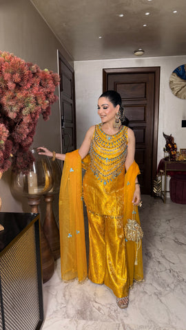 Handwork Sharara set