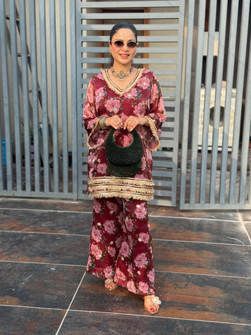 Floral elegance Coordset