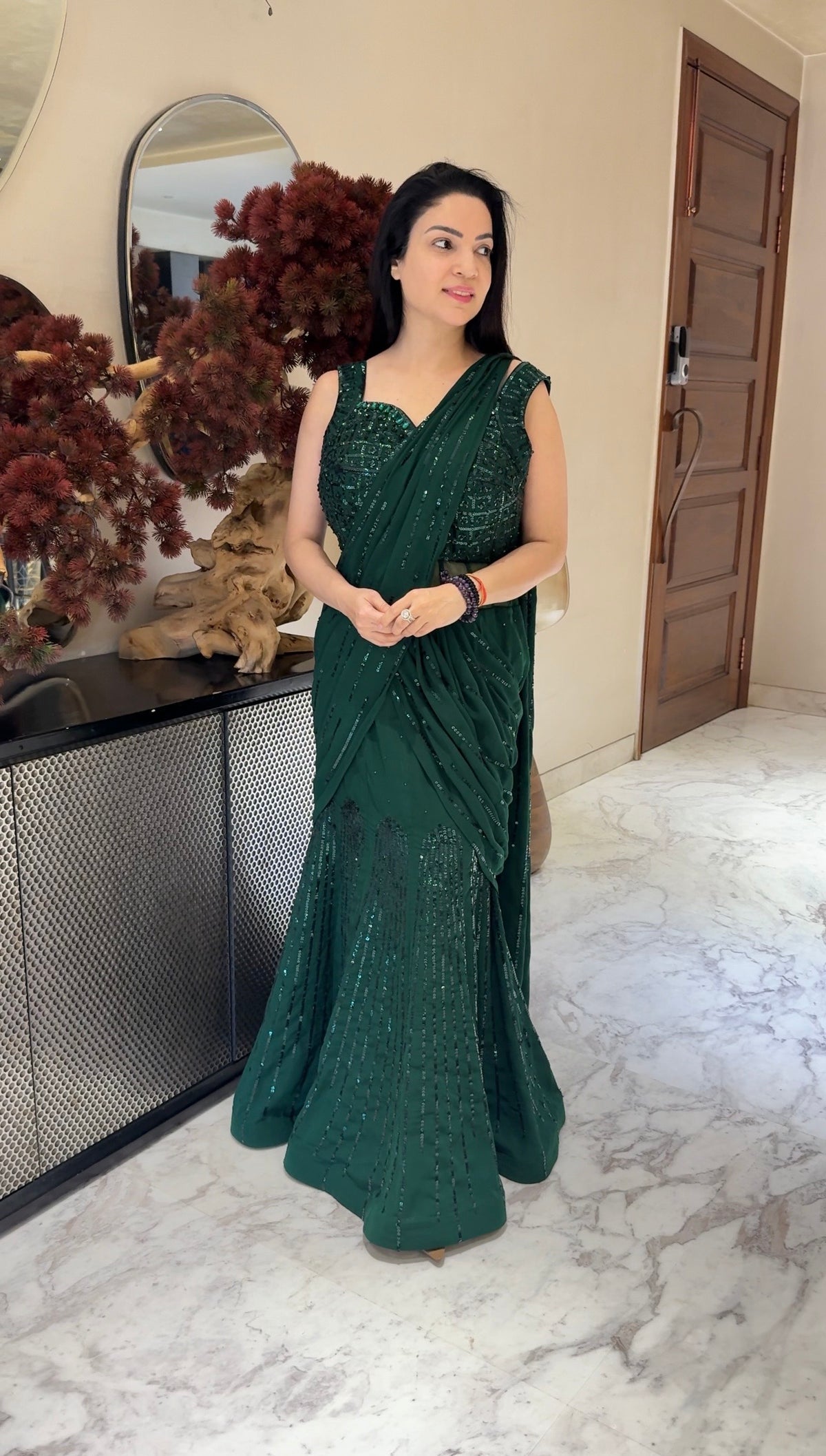 Drape saree