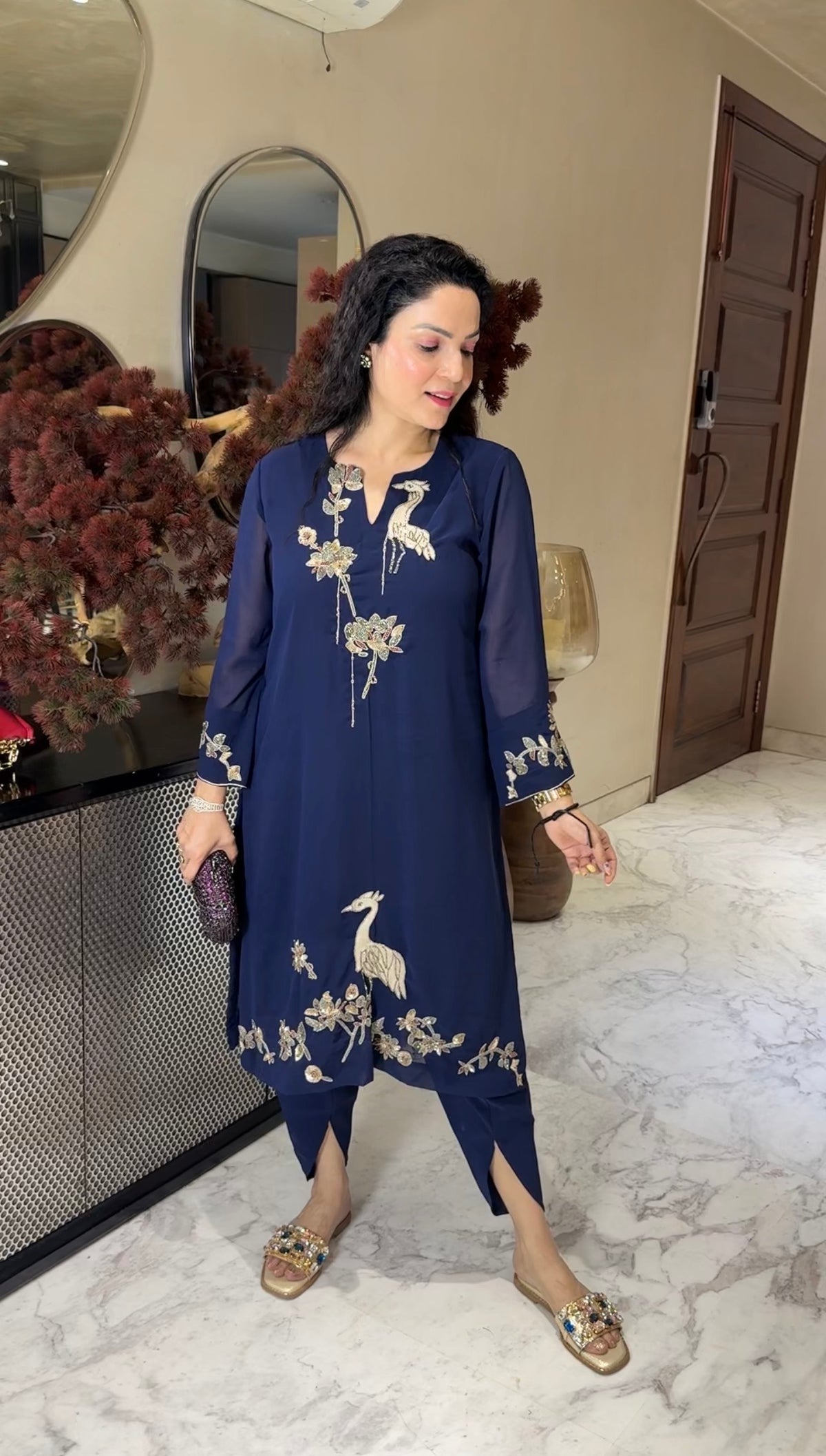 Indo western coord set