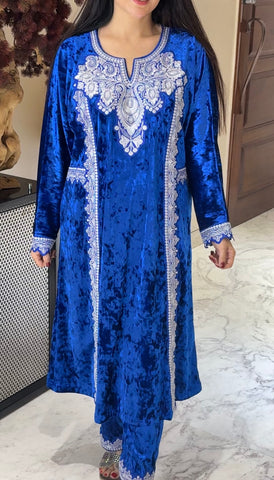 Velvet noori choga set