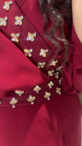 Embroidered jumpsuit
