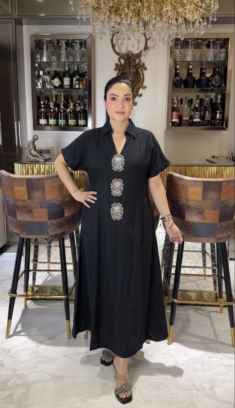Swarovski A-Line dress