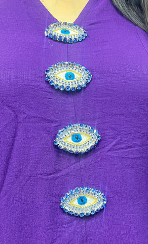Evil Eye A-Line Dress