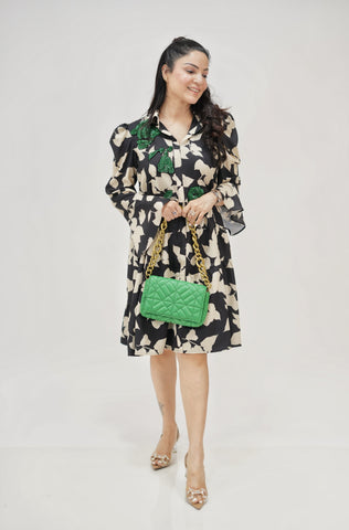 Floral A line Dress