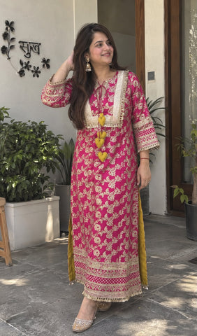 Banarsi Long Kurta