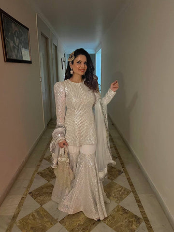 Sparkling Gharara Suit